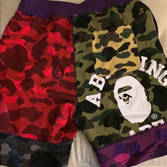 Bape Shorts / Mix Camo CrazySweat
